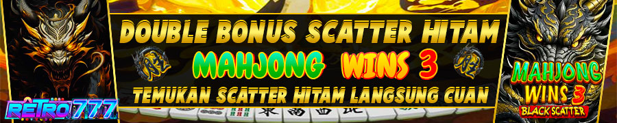 Double Bonus Scatter Hitam Mahjong Wins 3